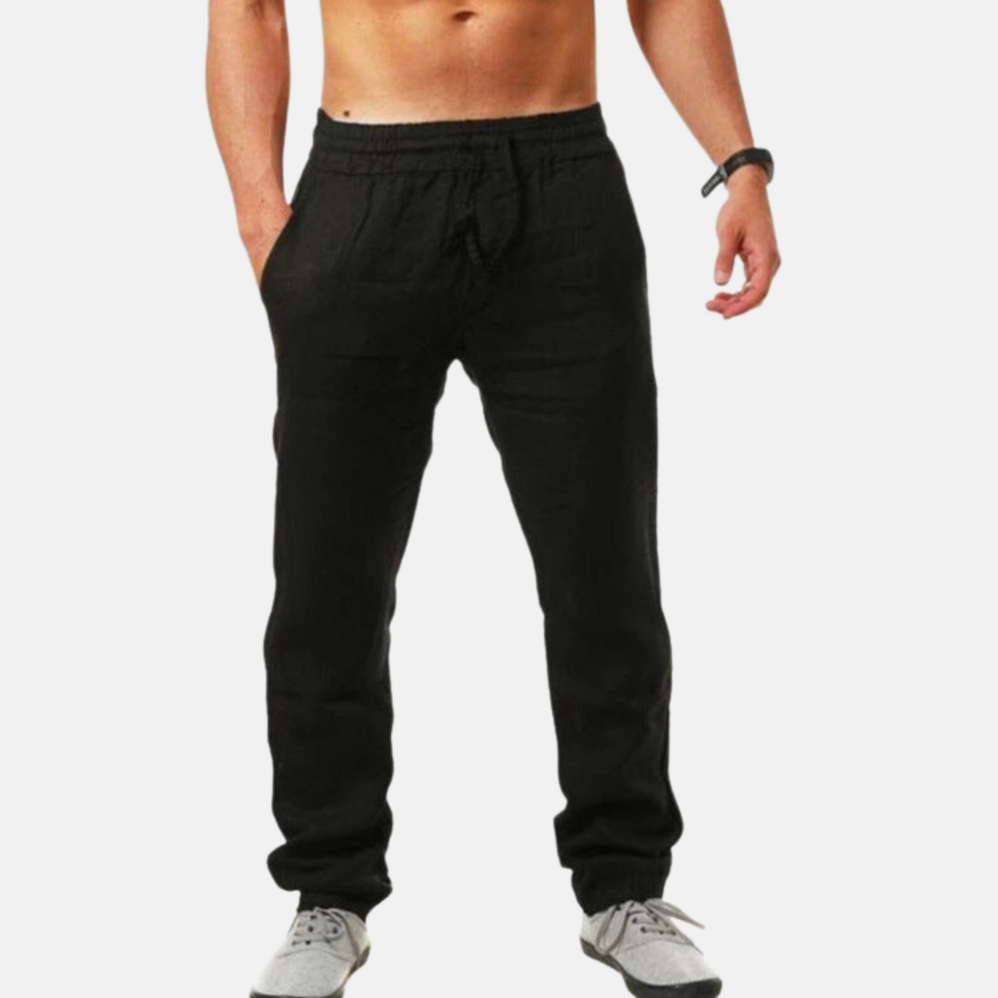 Lino™ – Pantalón de Lino Masculino de Estilo Relajado