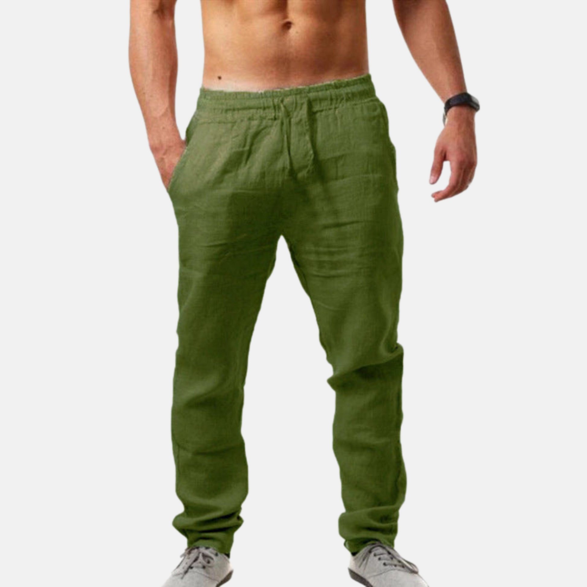Lino™ – Pantalón de Lino Masculino de Estilo Relajado