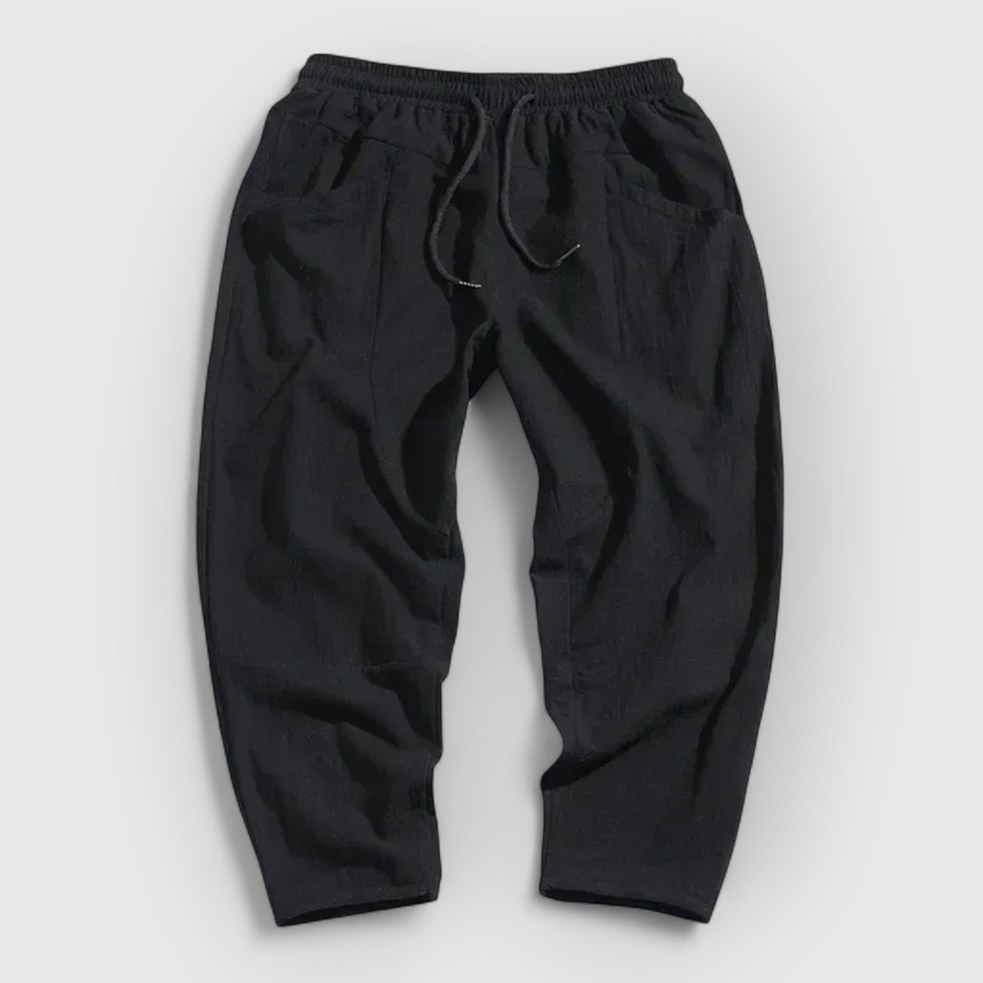 KYOTO – pantalones cropped de lino
