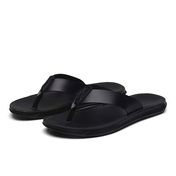 BAHARI™ | CHANCLAS DE CUERO PARA HOMBRE CON DISEÑO VINTAGE