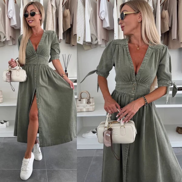 IVANKA™ – VESTIDO VAQUERO RADIANT