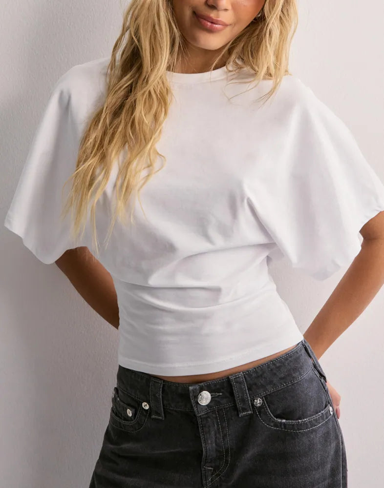 TRENDY™ – CAMISETA DE MANGA ANCHA