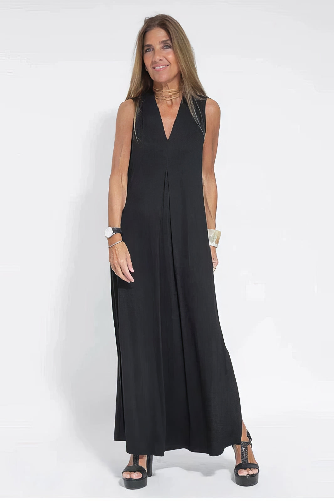 ELISE | VESTIDO LARGO ELEGANTE CON CÁRDIGAN DE REGALO