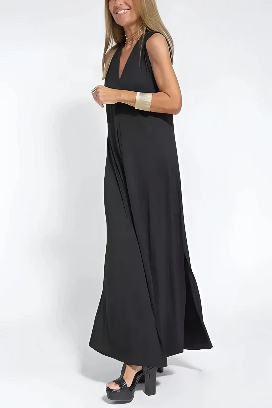 ELISE | VESTIDO LARGO ELEGANTE CON CÁRDIGAN DE REGALO